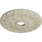 Ekena Millwork Spring Leaf Ceiling Medallion (Canopies up to 5 5/8"), 19 7/8"OD x 3 5/8"ID x 1 1/4"P, Clear Yellow CM19SPCYF - alternate 2